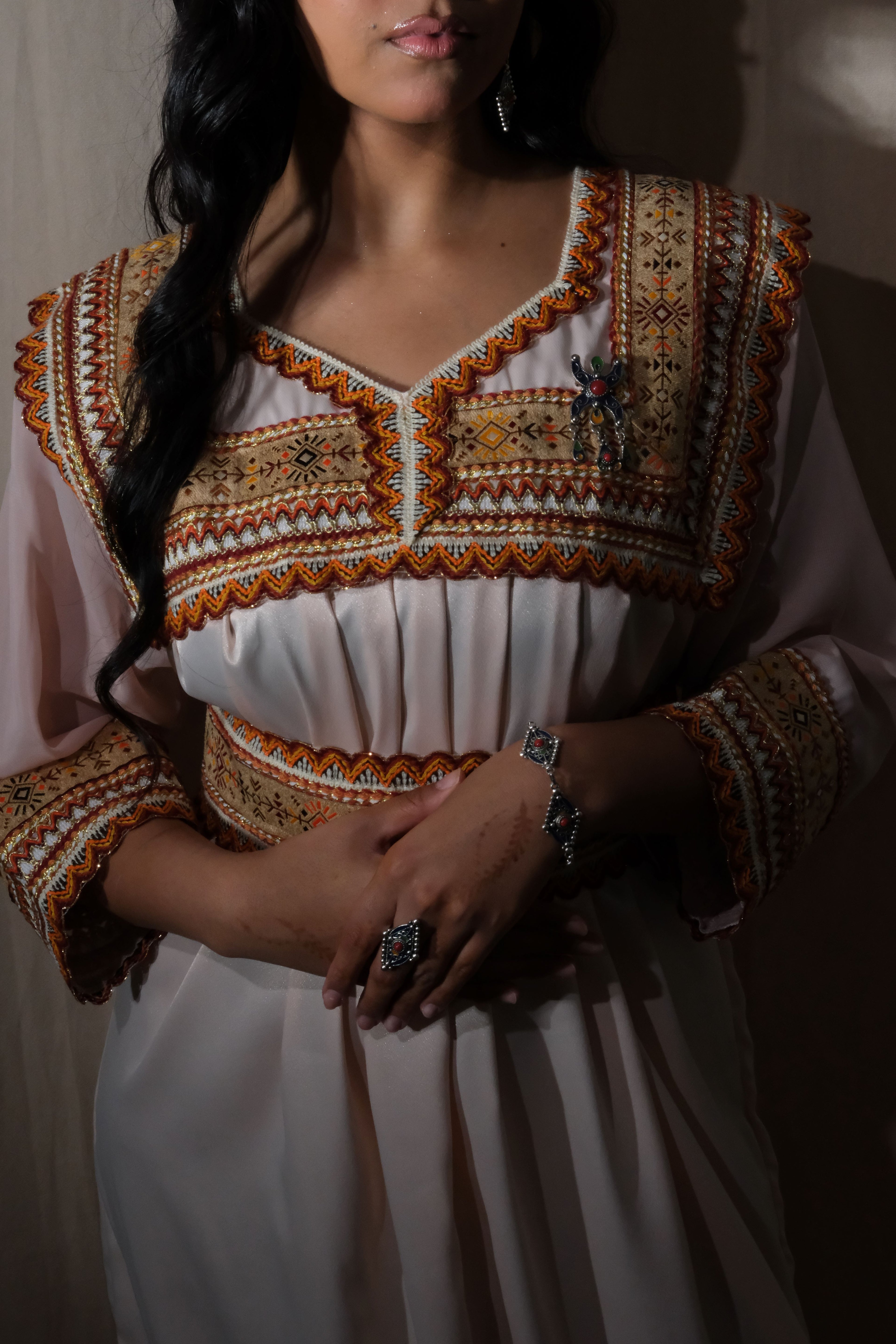 Robe Kabyle Rose "AYLIN"