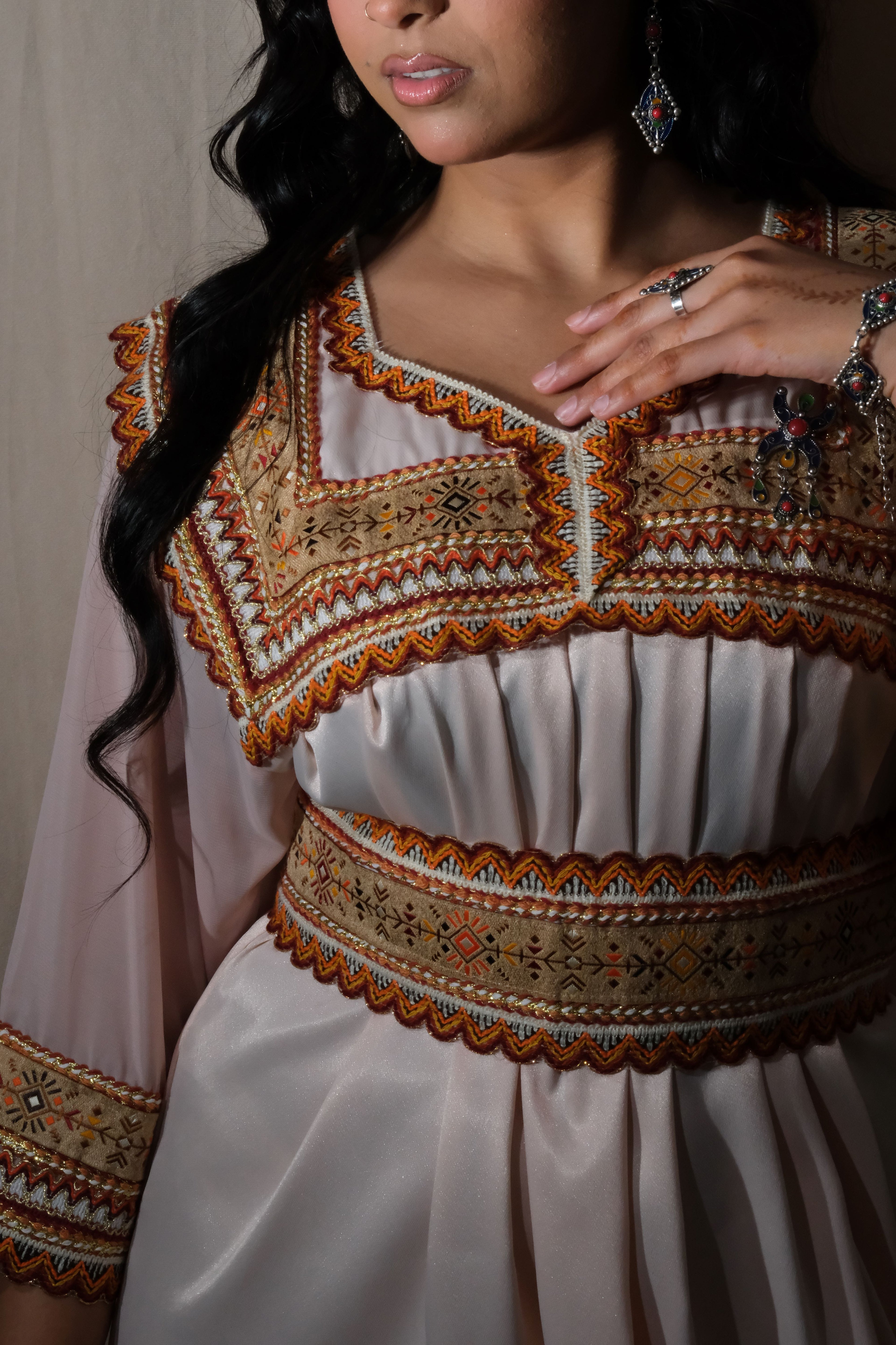 Robe Kabyle Rose "AYLIN"