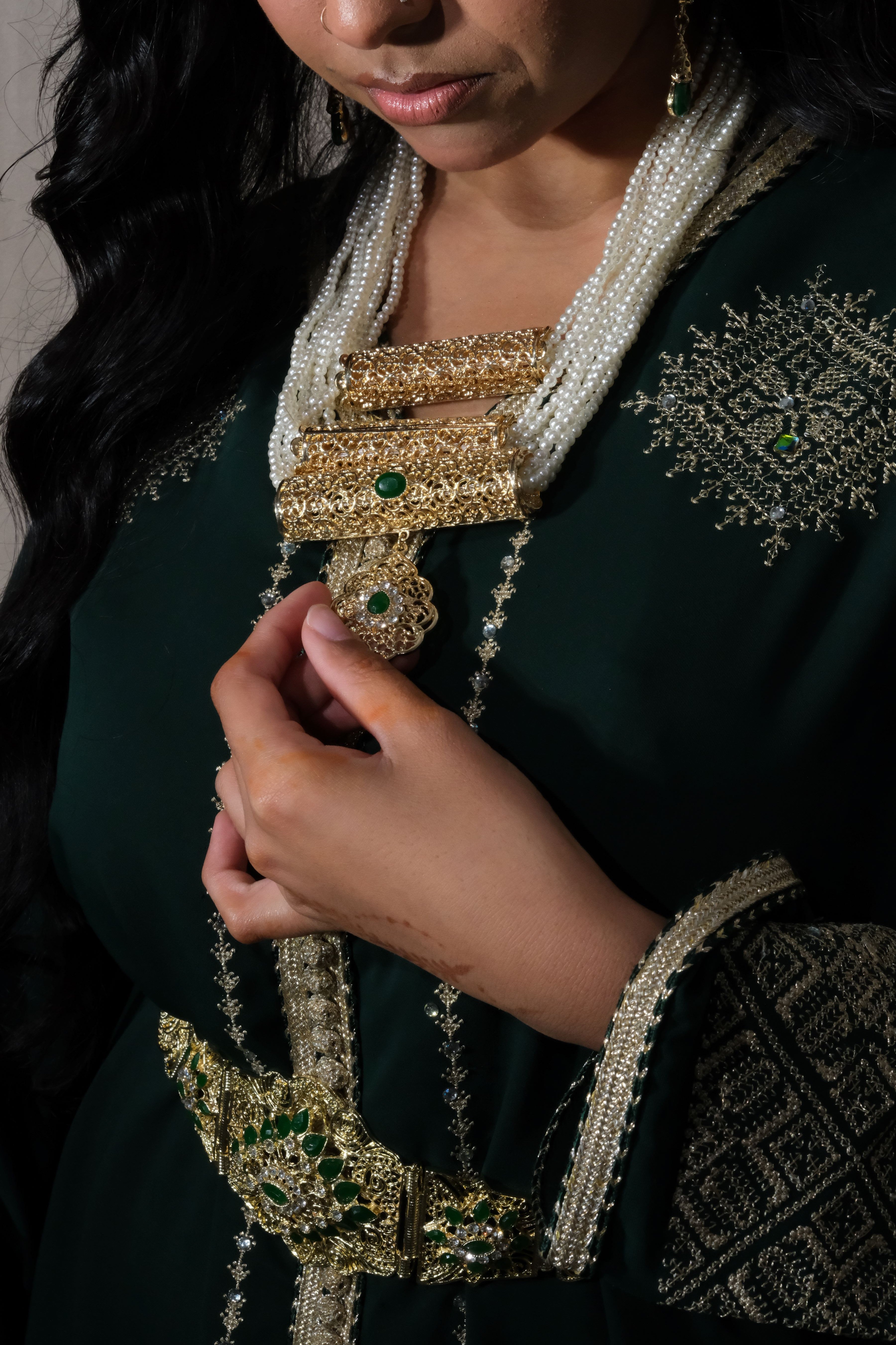 Takchita de Henné El Fassi verte "Imene"