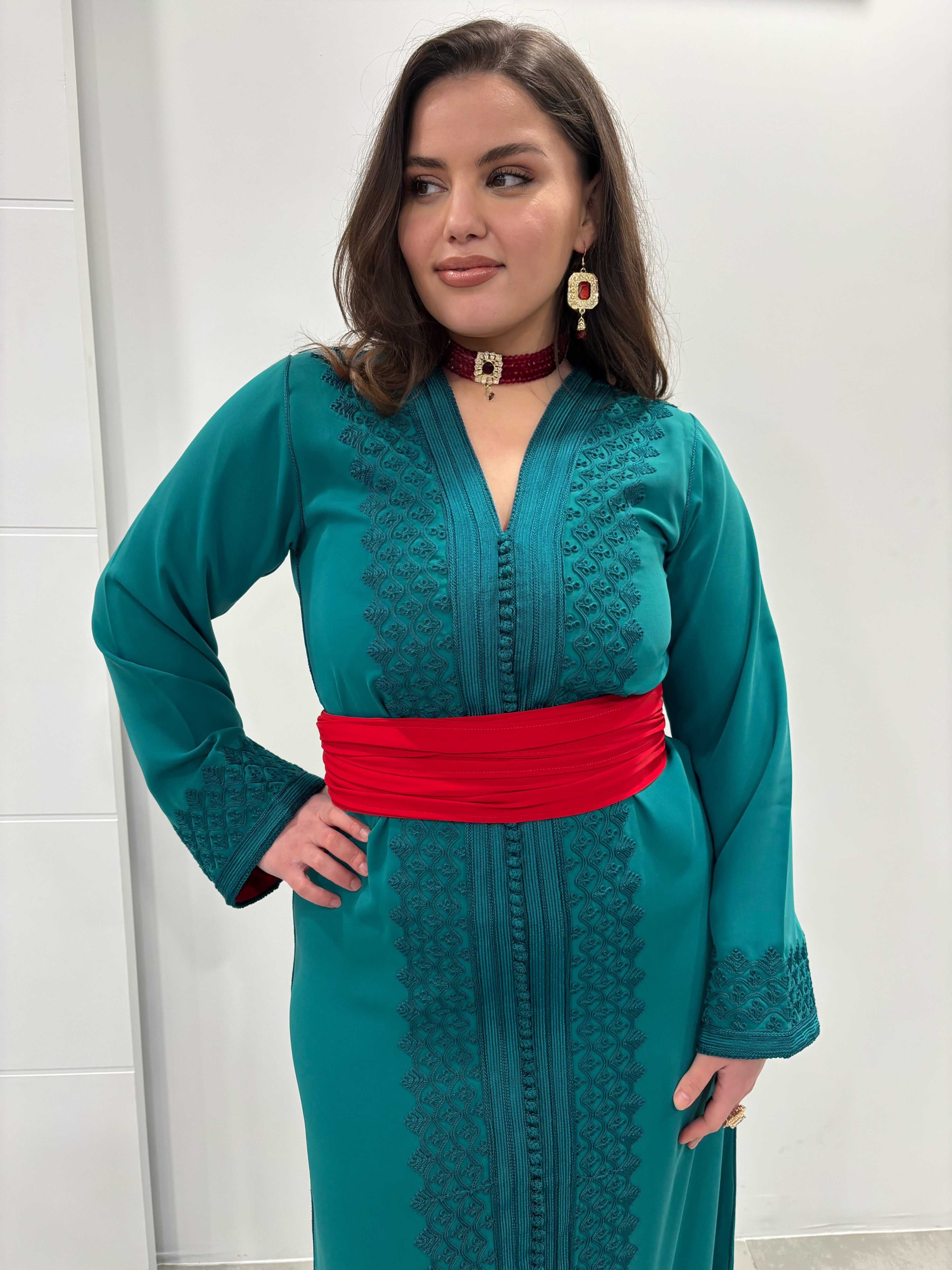 Caftan « NAYLA » – Élégance intemporelle