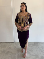Karakou perlé violet