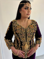 Karakou perlé violet