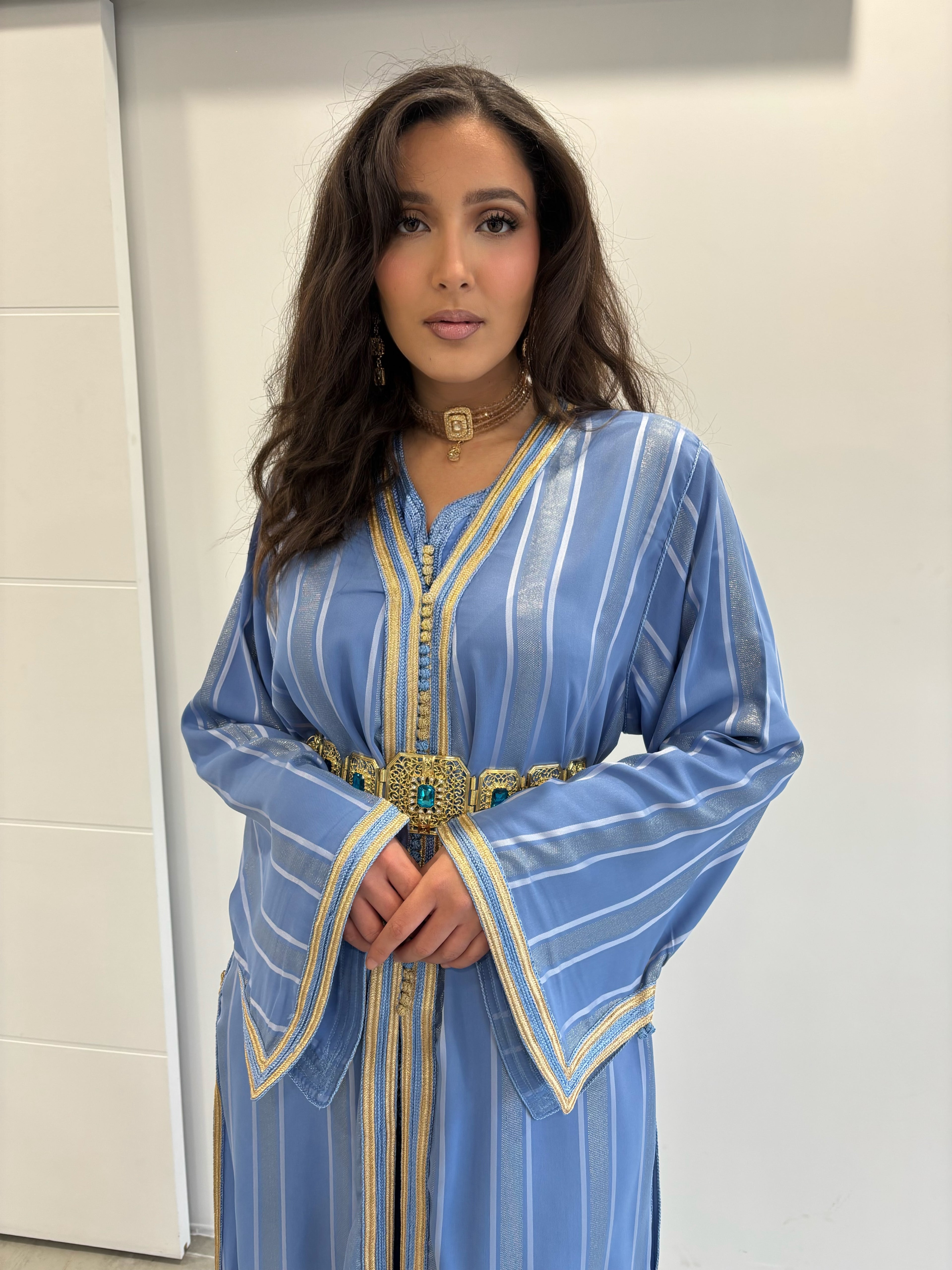 Takchita bleue “Lyna” – Raffinement Royal