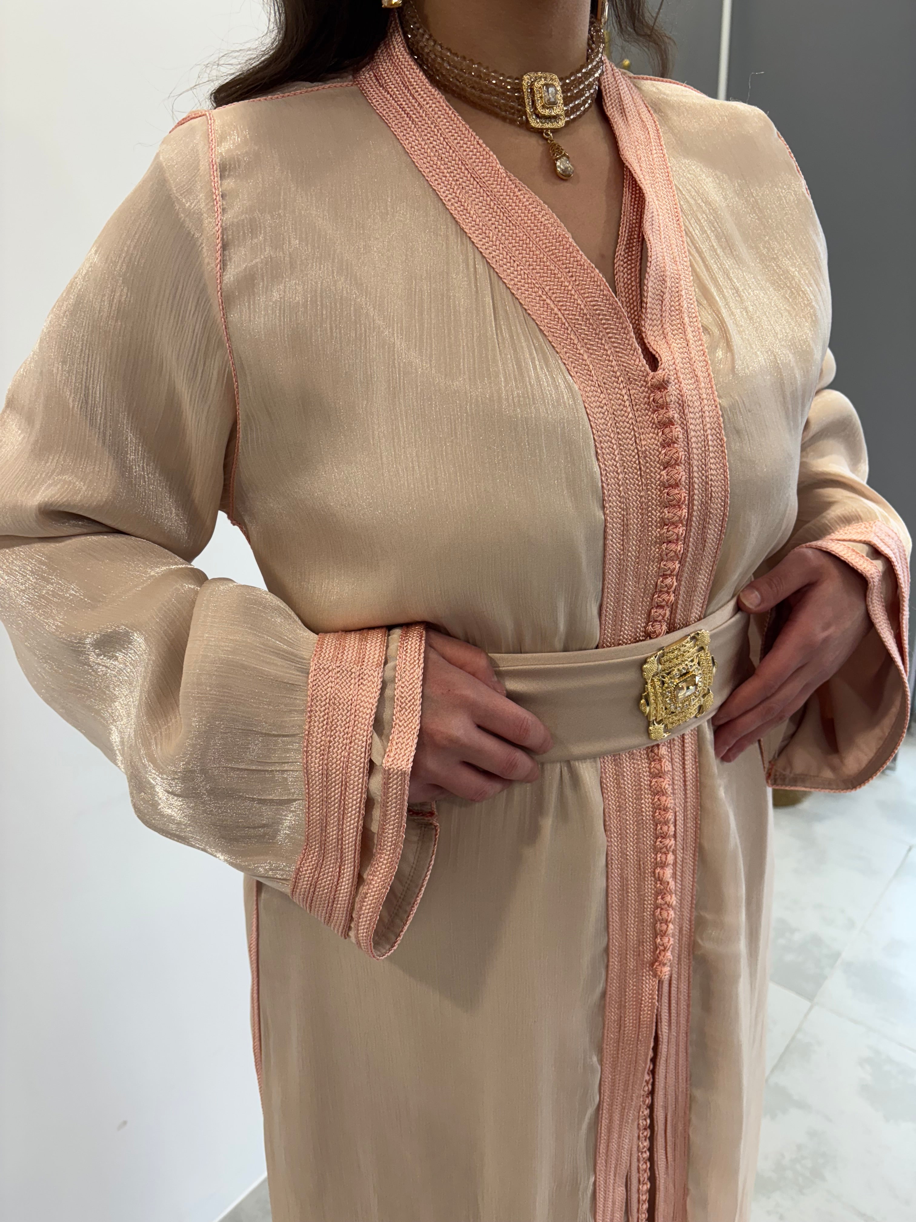 Takchita Organza rose “Nouriya”