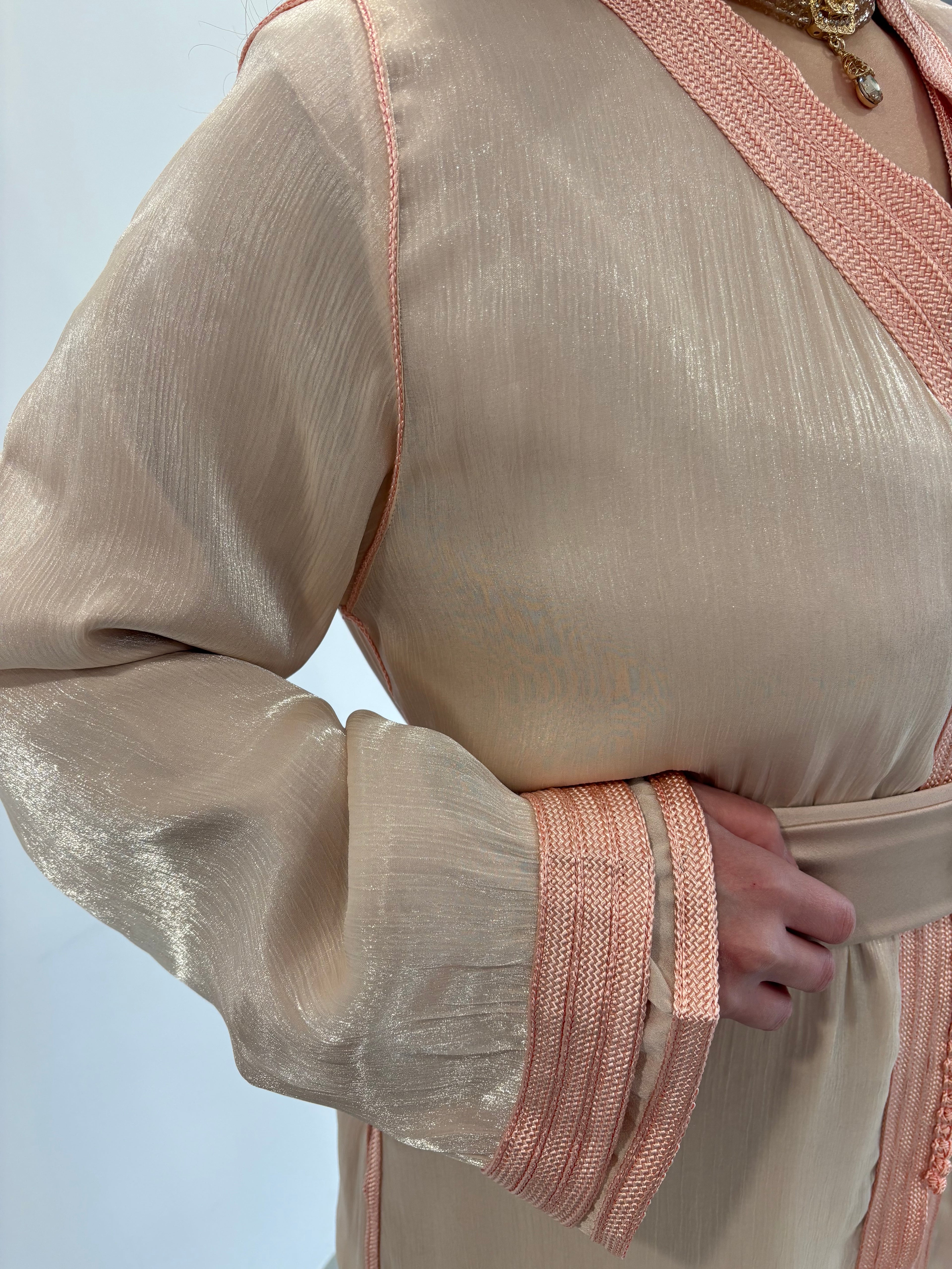 Takchita Organza rose “Nouriya”